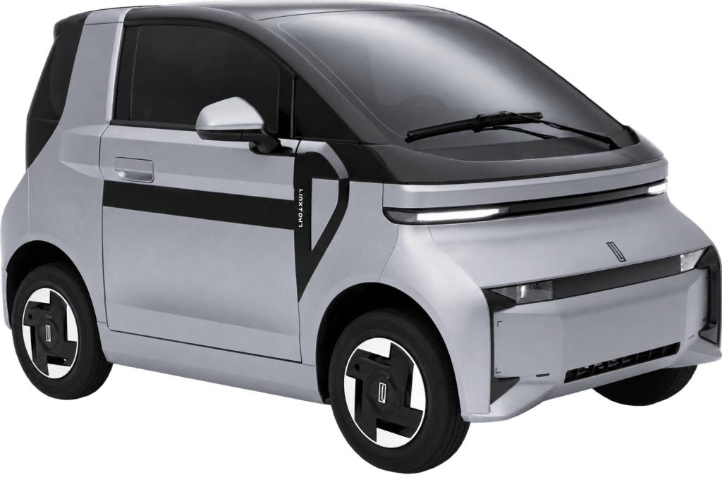 Voiture LINKTOUR, contour du pare-brise net